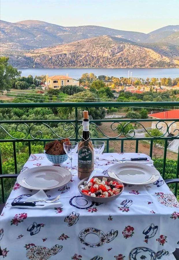 Apaggio Di Argostoli Apartments - Private Parking & Sea View Екстериор снимка
